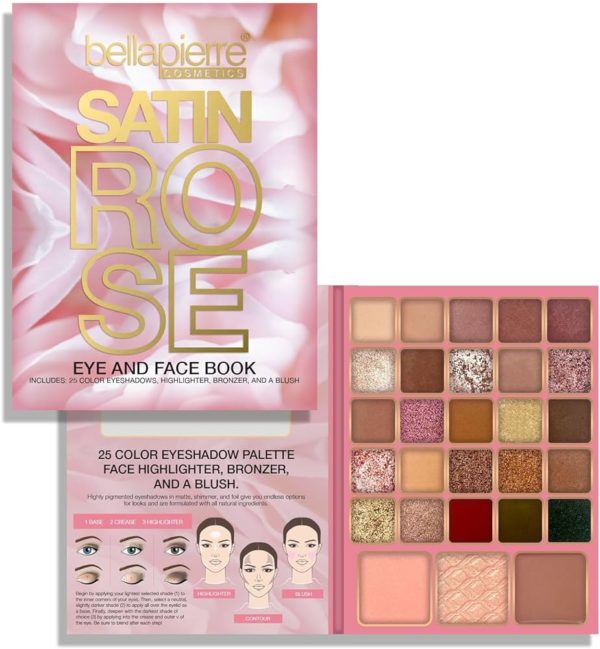 SATIN ROSE Eye & Face Book